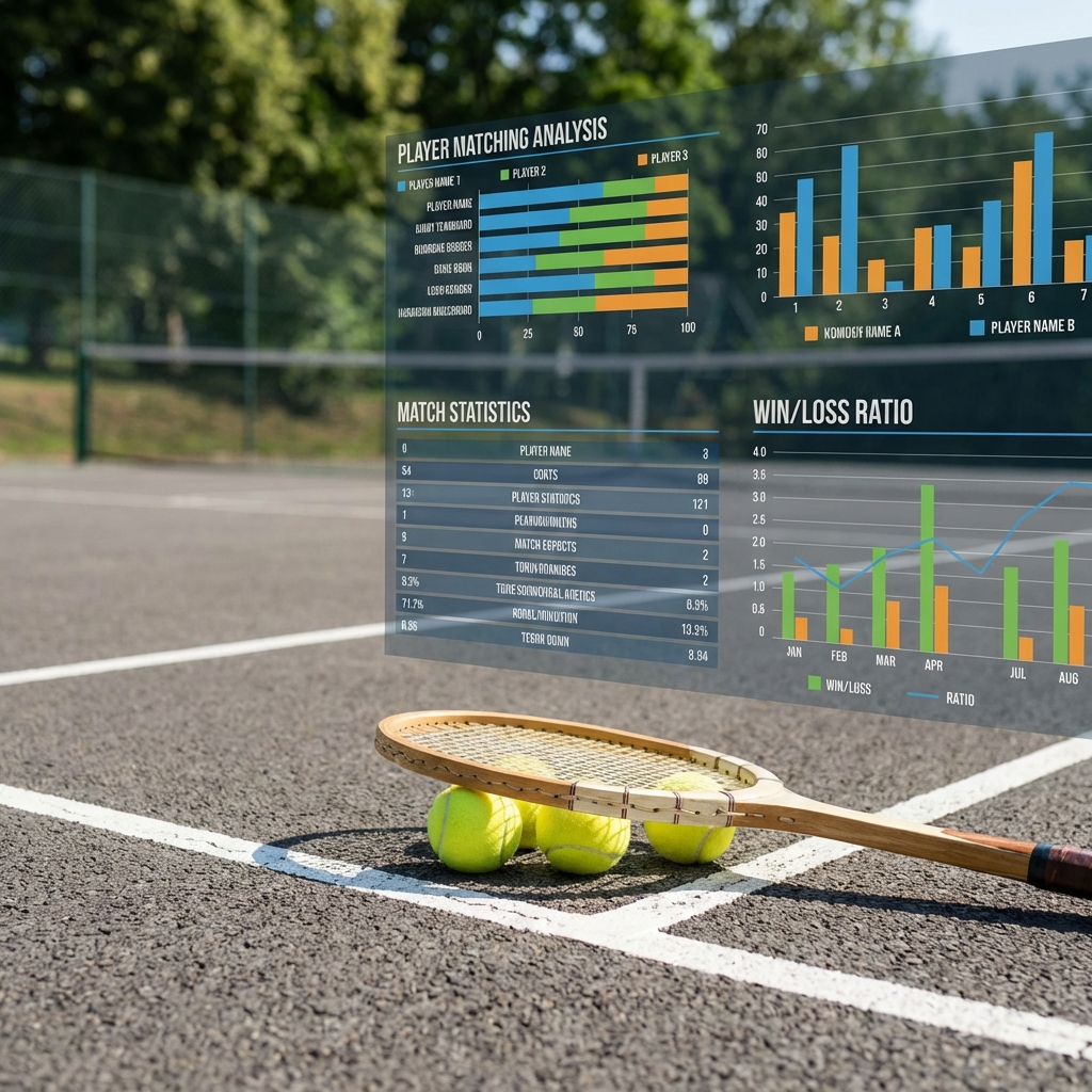 2025년 테니스 매칭 트렌드 분석 - 5천건의 데이터가 말하는 동호인 테니스